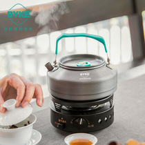 Lynn Tea Amnesia Encyclopedia Outdoor Portable Inflatable Burning Water Stove Field Windproof Tea Oven Gas Oven Camping Implements