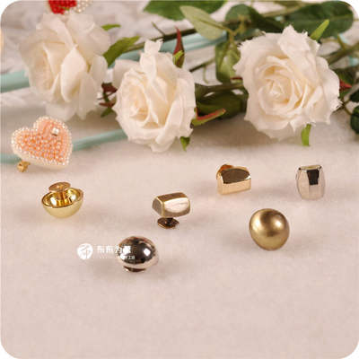 Hardware accessories ~ Three colors of foot studs available: mushroom style and square foot style, R4