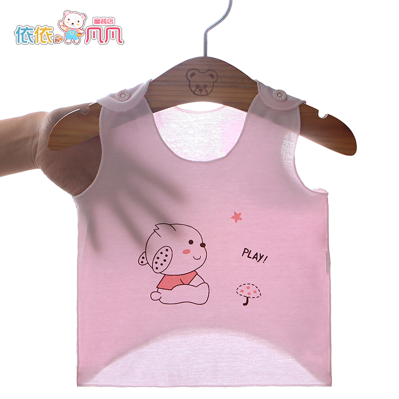 Mua hai gửi một trẻ sơ sinh vest cotton bốn mùa bé bảo vệ rốn bé mùa hè baby baby nửa dưới lại.