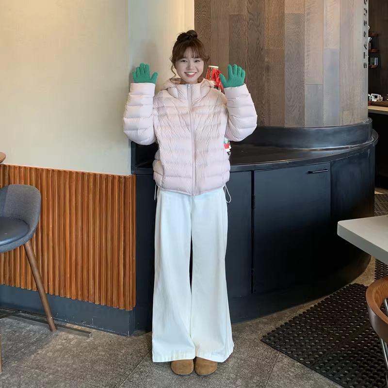 September Spring/Summer New Vintage Wide-Leg Jeans for Women, High-Waisted, Slimming, Loose, Versatile, Casual Straight-Leg Floor-Length Pants