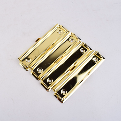 Golden clip 120mm metal sheet clip press plate clip folder writing plate clip bill clamp splint accessory