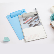 Qinxin document splint A4 vertical horizontal splint A5 writing splint ticket holder folder pad office stationery