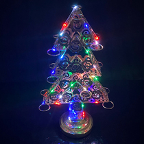 Bar led rechargeable bullet cup holder glowing colorful Christmas tree one cup wine rack ktv cocktail wine cup holder