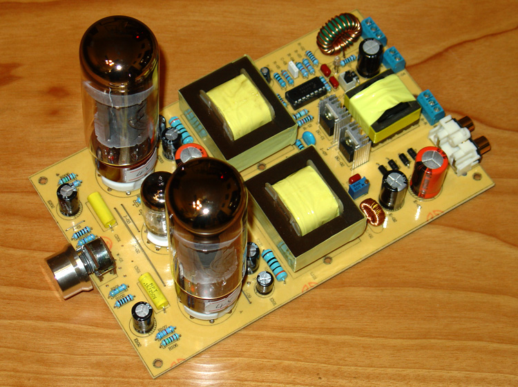 DC 12V power 6N2 or 12AX7 EL346P3P6P13P in-vehicle electronic tube chopper amplifier