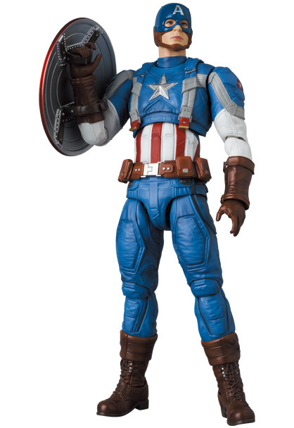 Medicom Mafex Captain America Comic Ver. Action Figure 6 inch | eBay