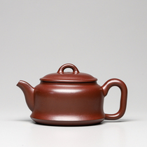 Taiwan reflux Yixing Purple Sand Pot full handmade virtuoso Xu Hantang bottom trough Qingde bell pot treasures One factory old teapot
