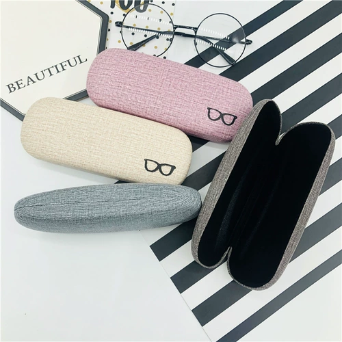 Милые детские портативные ретро солнцезащитные очки подходит для мужчин и женщин, коробка для хранения, простой и элегантный дизайн