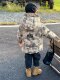 Boys' Camouflage down Jacket, Stylish Winter Wear, 2026 New Model, Children's White Duck Down, Thickened Mid-Length Coat, Trendy