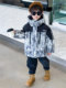 Children's down Jacket for Boys, Winter 2026 New Stylish Thickened Cool Boy's White Duck down Winter Coat