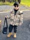 Boys' Camouflage down Jacket, Stylish Winter Wear, 2026 New Model, Children's White Duck Down, Thickened Mid-Length Coat, Trendy
