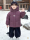 Boys' down Jacket Winter Children's Thickened Cotton Coat 2026 New Winter Hooded Stylish Cotton Clothing for Babies