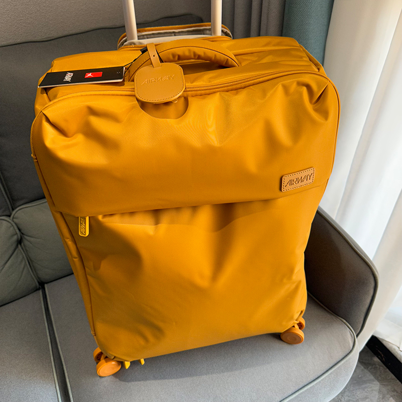 Exported to Japan Ultra-Light Suitcase Oxford Cloth Waterproof Trolley Case Silent Universal Wheels 20inch Boarding Travel Suitcase