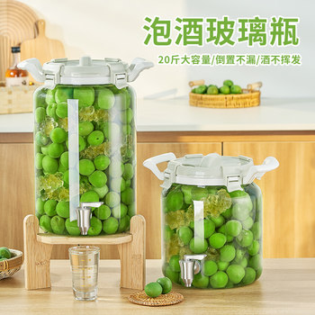 Green Plum Wine Glass Bottle, Special Wine Bottle for Homemade Bayberry Fruit Wine, Empty Bottle, Food-Grade Sealed Jar, Wine-Making Container