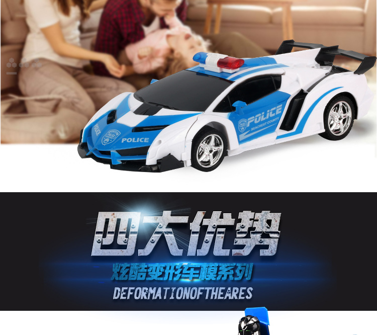 1:18 điều khiển từ xa xe đồ chơi gian hàng đồ chơi xe robot robot một nút biến dạng điều khiển từ xa xe đồ chơi trẻ em đồ chơi xếp hình cho bé