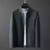 2020 autumn new business casual stand-up collar jacket men's simple and comfortable anti-wrinkle thin slim fashion jacket