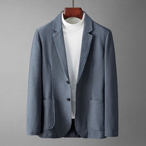 Thin and thin spring Summer new honeycomb elastic suit Mens fashion Business casual Western suit breathable body jacket