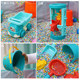 Sand toys sand indoor ຂອງເດັກນ້ອຍຫາດຊາຍ pebbles ສີຕັ້ງ cassia rectangular imitation porcelain ດິນຊາຍຮົ້ວສະນຸກເກີເຮືອນ