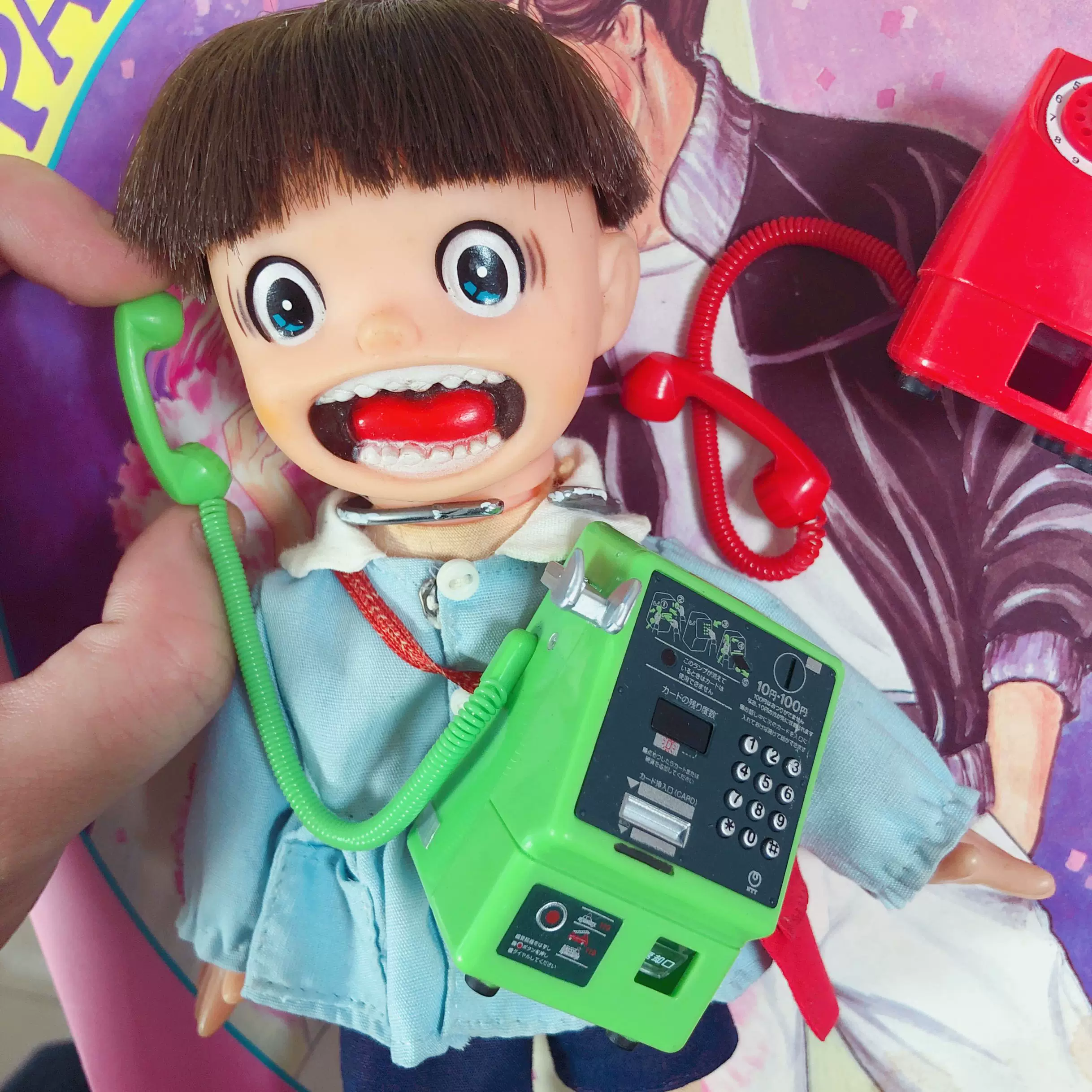 TAKARA TOMY Японская культура телефонной связи история Гансон
