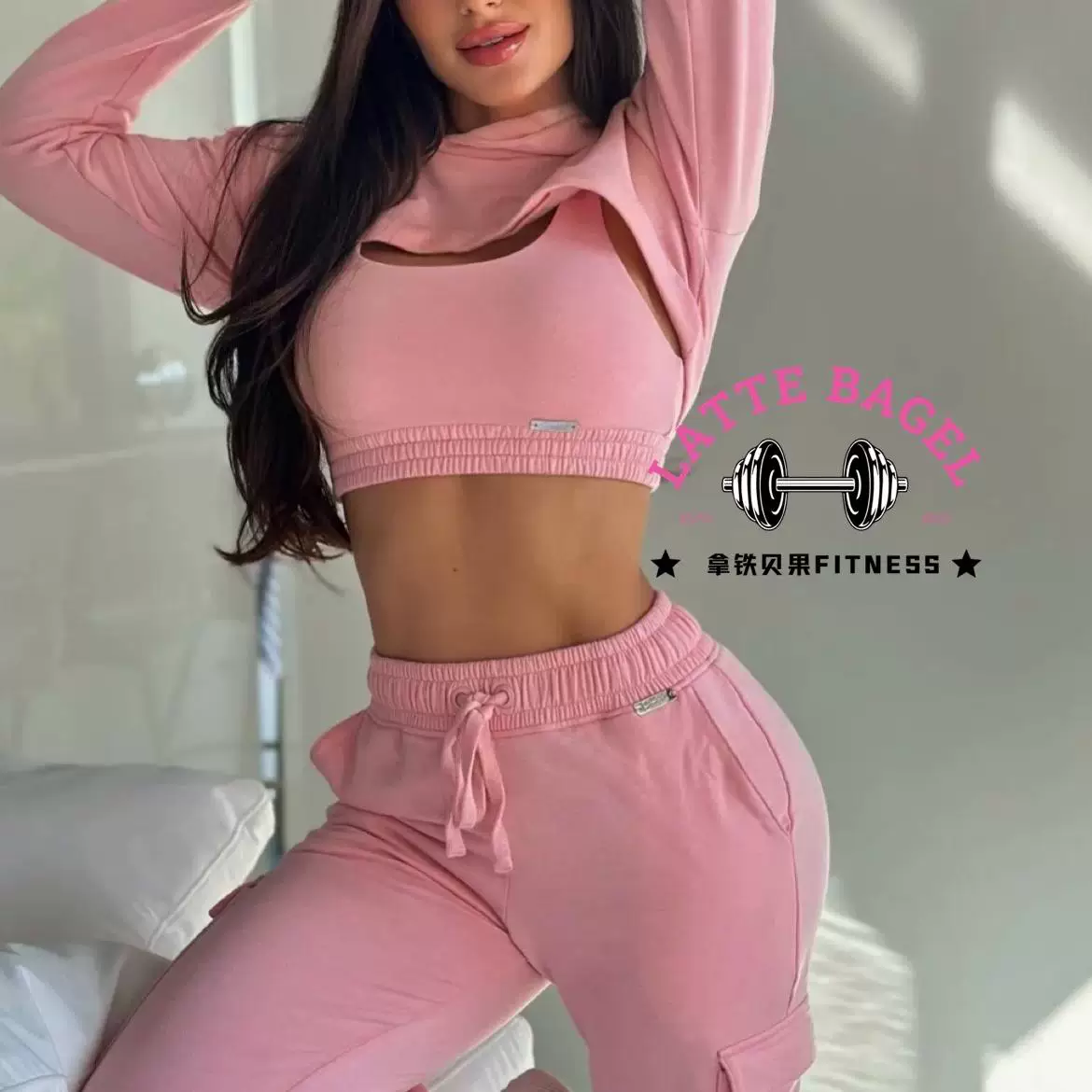 [Bomsbhell炸弹超短带帽卫衣帽衫Sweat Bolero Hoodie]