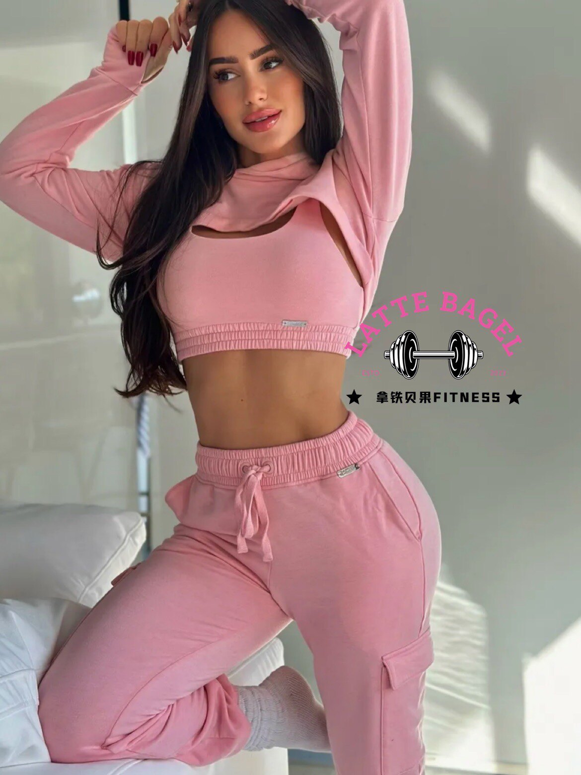 Тренировочные брюки bombshell炸弹抽绳束脚宽松卫裤长裤sweat joggers