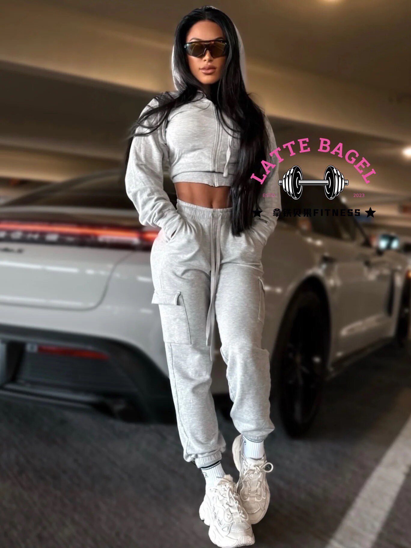 Тренировочные брюки bombshell炸弹抽绳束脚宽松卫裤长裤sweat joggers