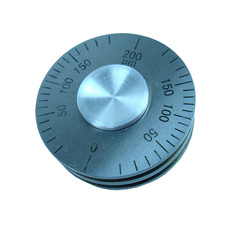 YQH roller type wet film thickness gauge wheel gauge wet film thickness gauge roller thickness gauge 0-150