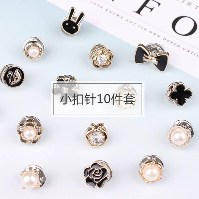 [Giá cơ bản] khóa chống xả đa năng miễn phí may nút có thể tháo rời trong triều Chốt khóa nữ trâm chống xả Nhật và Hàn Quốc - Trâm cài