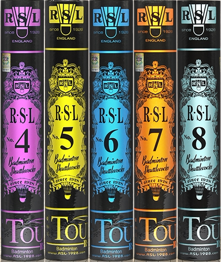 RSL Yashilong Badminton 4 No. 5 No. 6 No. 7 No. 8 Resistant Professional Training Economy 12 Packs