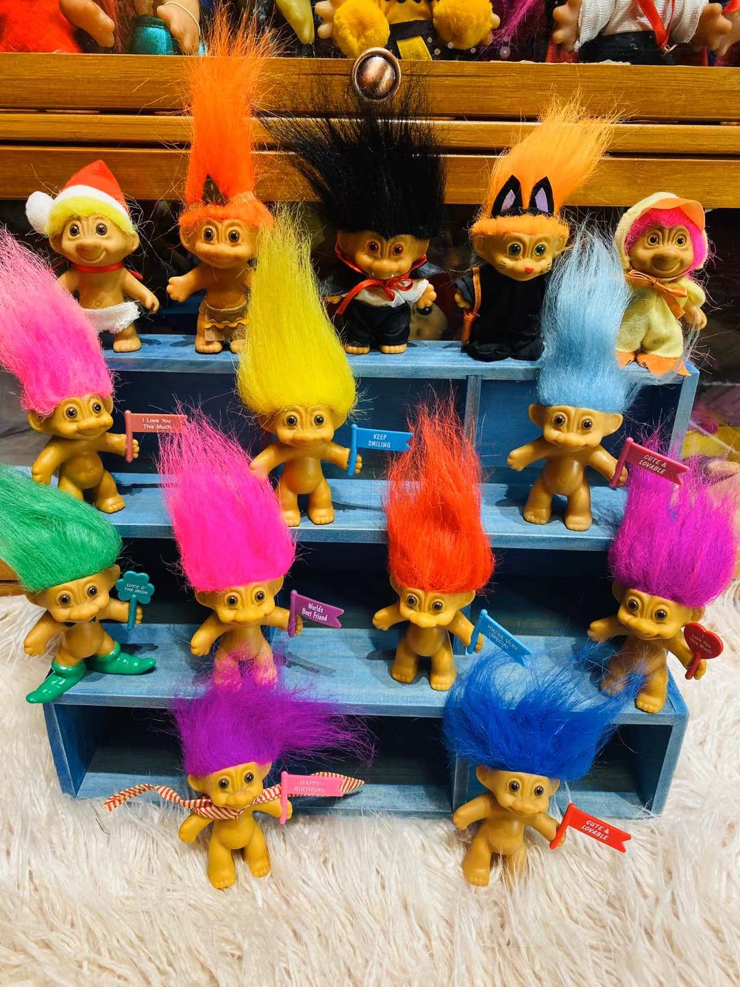 (Money Bean) troll doll troll dolls out-of-print collection ugly doll vintage post-80s 1