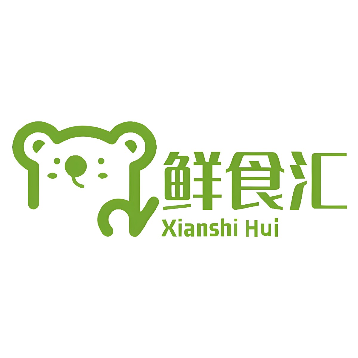 鲜食汇食品店的LOGO