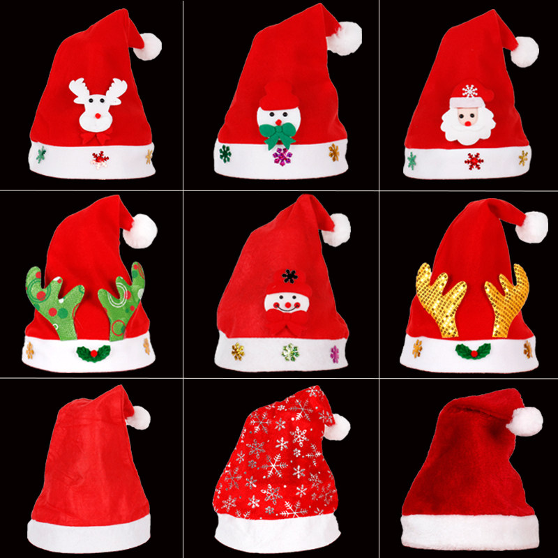 Christmas Hat Christmas Hair Accessories Children's Christmas Hat Cartoon Creative Christmas Gala Performance Hat Gift Clothing