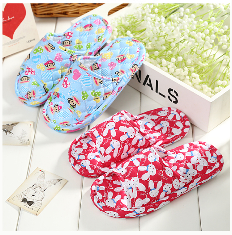 Chaussons enfants en coton pour hiver - semelle coton - Ref 986449 Image 21