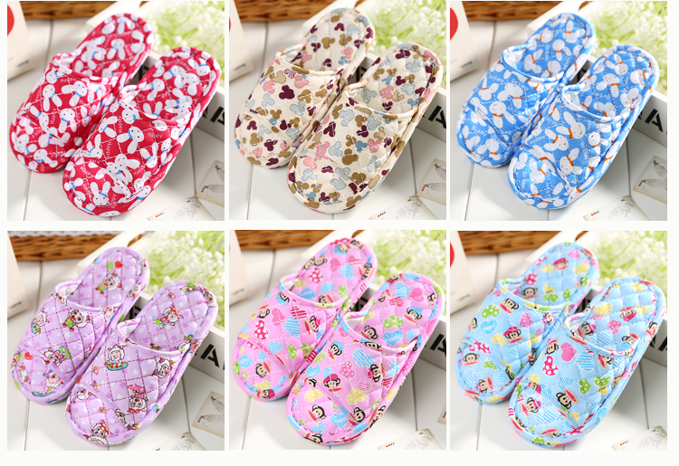 Chaussons enfants en coton pour hiver - semelle coton - Ref 986449 Image 15