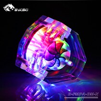 Bykski B- FMPA-DM-X boutique Diamond transparent acrylic flow meter flow meter