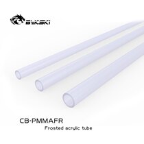 Bykski CB-PMMAFR φ14MM frosted acrylic hard pipe high temperature water pipe