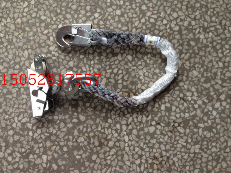 Steel Wire Rope Self-Locker 8mm climb Self-locker Speed difference Self-controller 8mm Safety rope Self-locker Rope Grip