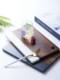 Light luxury copper strip splicing solid wood pallet sample room marble tray natural rock matte black flat plate western dining tray
