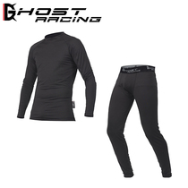 GHOST RACING motorcycle split body sweat-absorbing Knight skating sports fitness quick-dry tight-fitting riding RACING suit