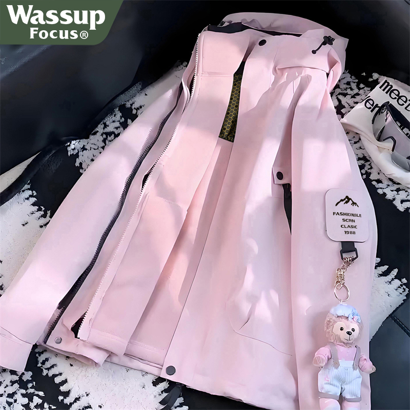 Wassup Focus Jacket 2025 Outdoor 3-in-1 Windproof Travel Stylish Casual Warm Coat Trendy