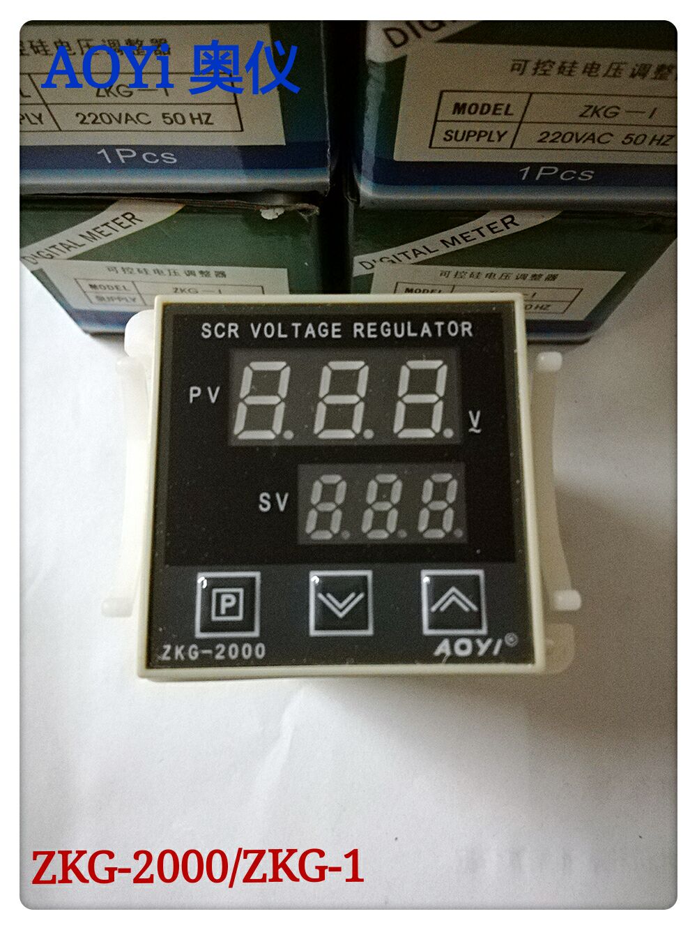 Original plant AOYI Ometer Semiconductor control rectifier voltage regulator ZKG-2000 ZKG-1 blow molding machine regulator