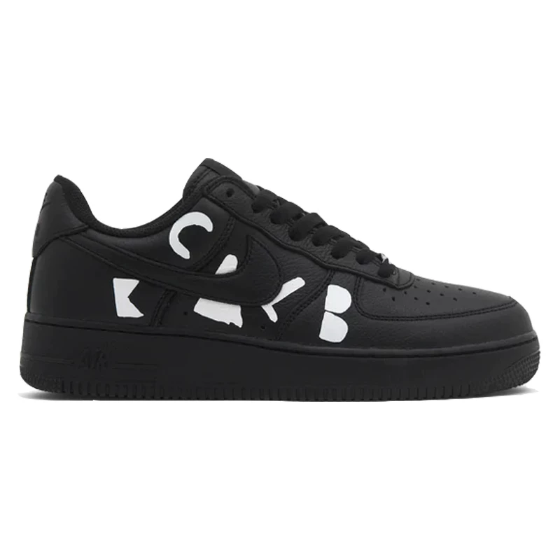 Кроссовки Black Comme des Garcons CDG x Nike Air Force 1 Low мужские и женские
