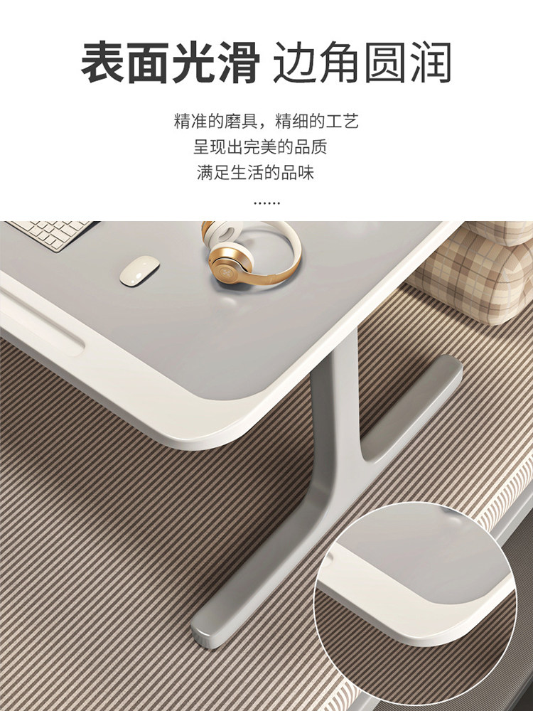 Foldable Bed Table, Simple Design for Students and Children, Dormitory Bed Desk for Writing, Homework, Studying, Home Use, Bay Window, Lazy Bedroom Bed Computer Desk, Office Small Table, Lap Desk