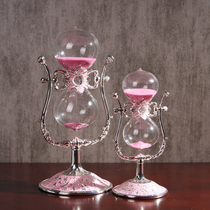 European court style sand leak timer Creative girl gift Light luxury art Nordic decoration Childrens room decoration