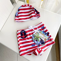 Мультяшная красная плавательная шапочка