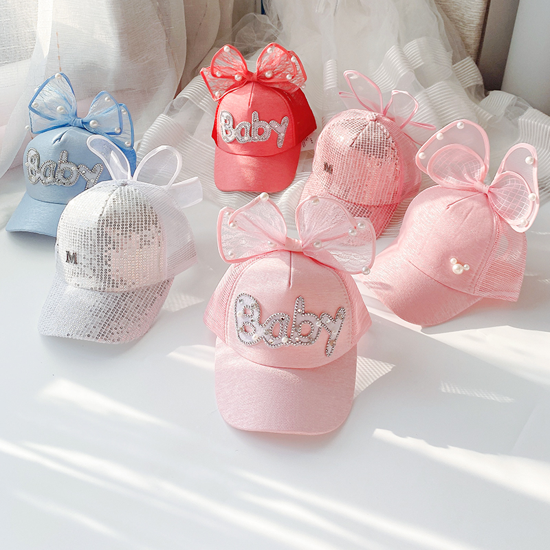 Pro-Subnet Hat Baseball Cap Child Breathable Sun Visor Summer Sun Hat Girl Duck Tongue Cap Princess Mother Female Hat