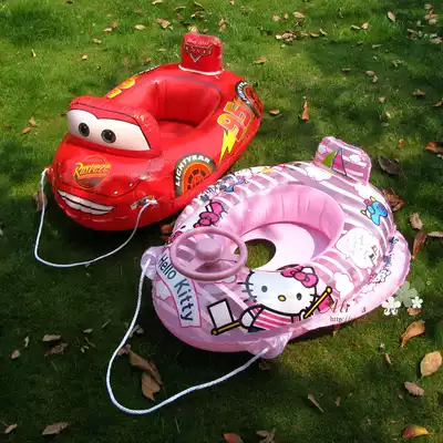 Kitty children's swimming ring Infant seat ring Baby armpit seat ring Girl cartoon girl swimming ring seat ring