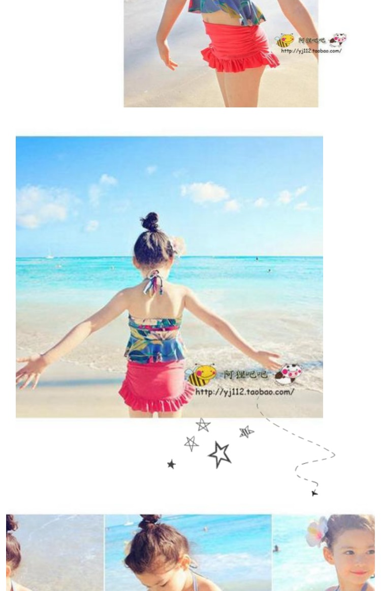 Đồ bơi trẻ em Hàn Quốc cho bé gái đồ bơi trẻ em lớn bikini chia váy áo tắm bé gái công chúa do boi cho be