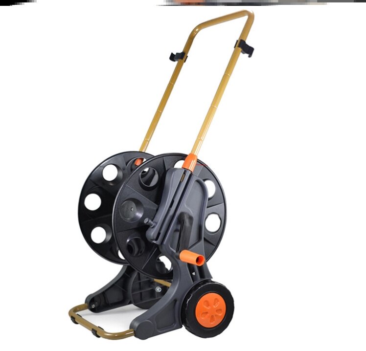 Handheld car wash water pipe containing cart around tube Divine Instrumental Water Gun Contained shelf Net Red Burst Outdoor Spray watering and watering