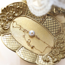 MAOLI Baroque style niche design American 14k Baroque freshwater pearl retro bracelet