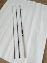 Foreign trade export to Japan portable three-section straight handle large guide loop sub-rod throwing rod cocked mouth rod perch rod sea fishing rod
